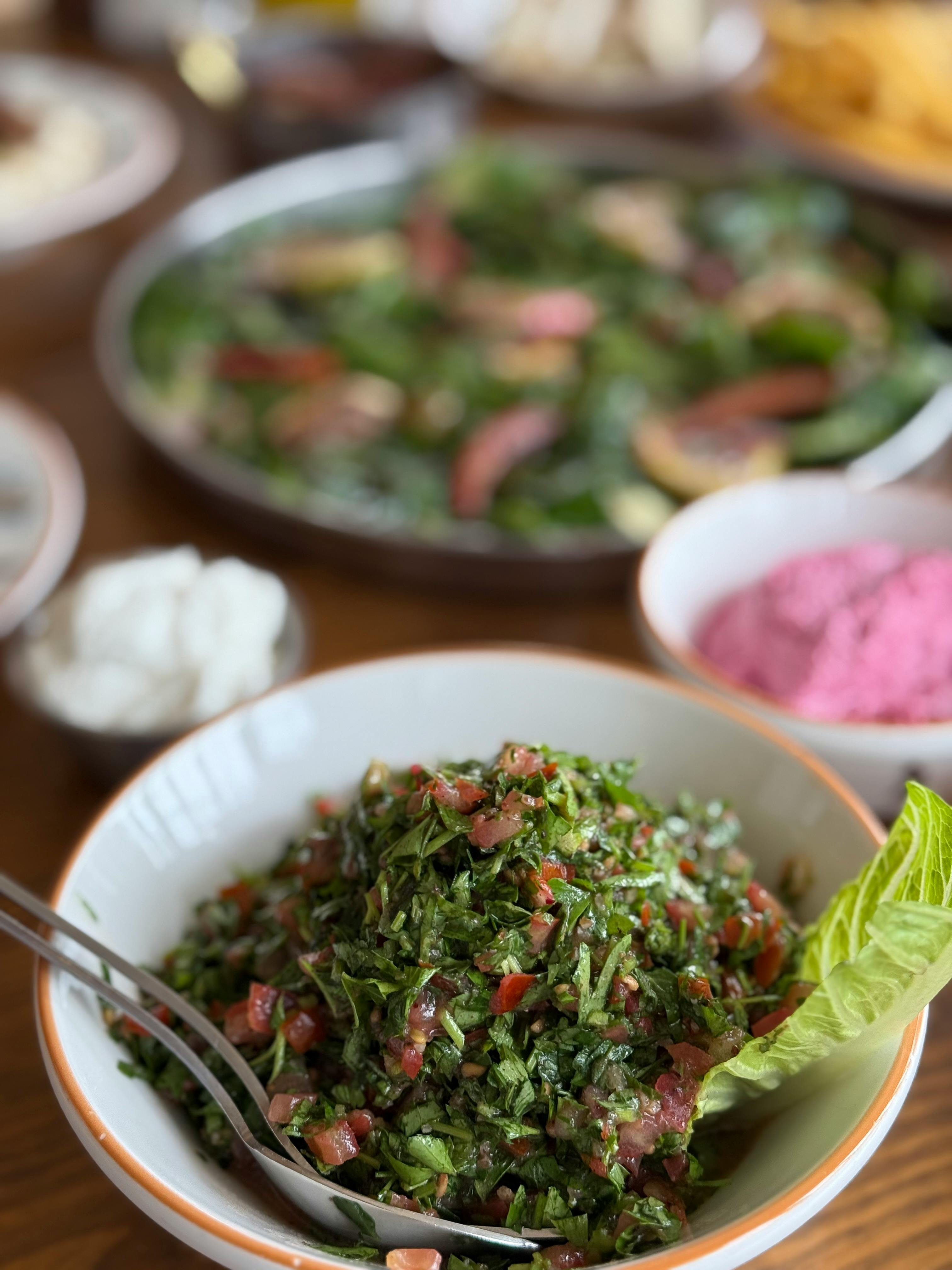 Tabule com Melancia e Hortelã