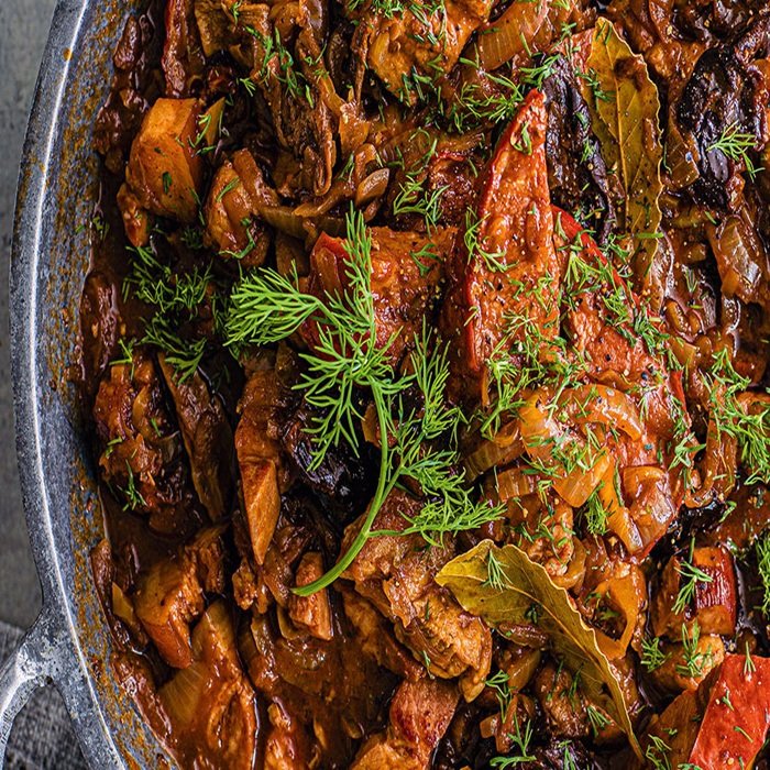 Ensopado de Carne com Legumes