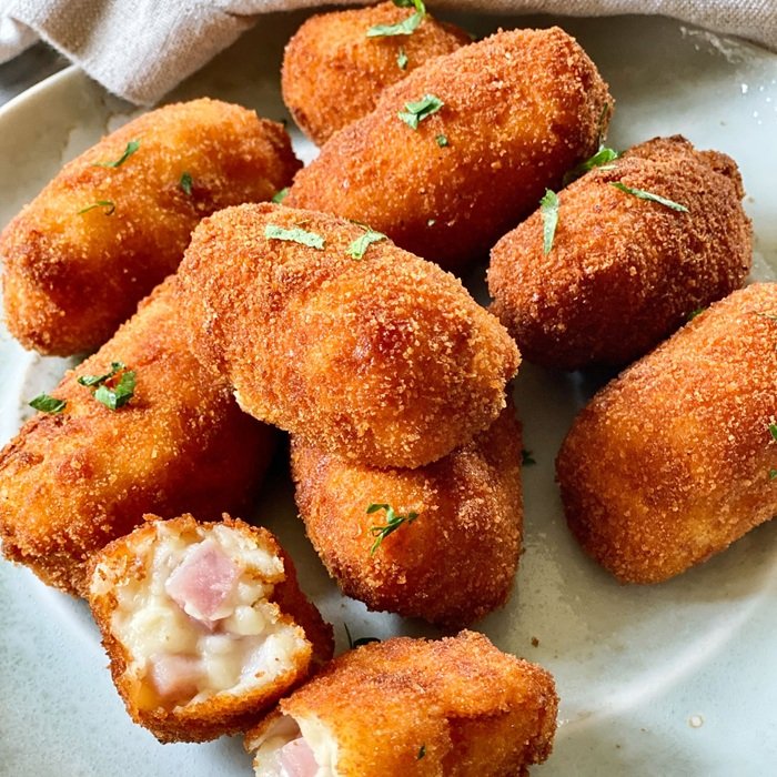 Bolinho de Batata com Carne Moída