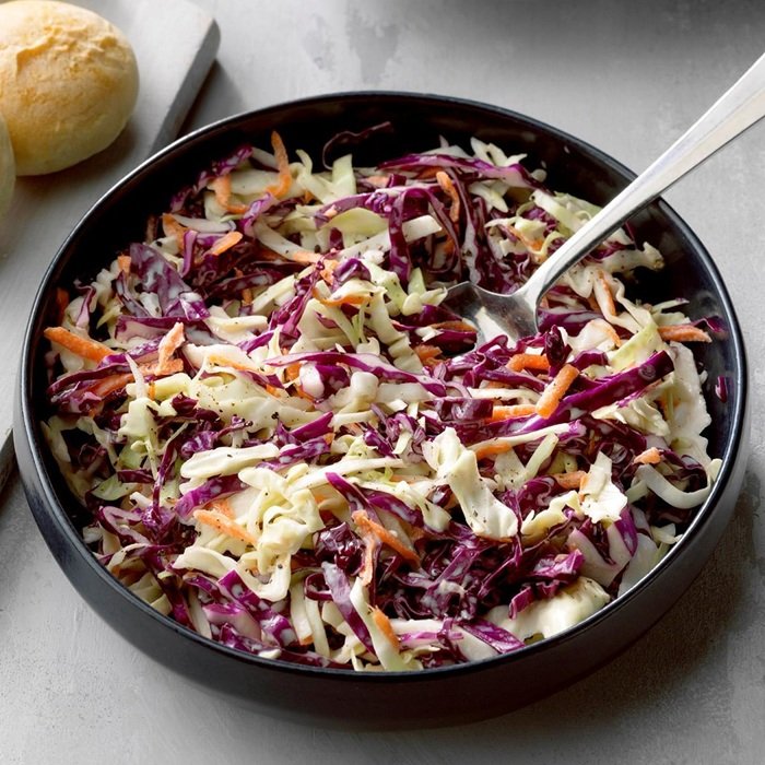 Salada Agridoce Crocante de Repolho e Cenoura